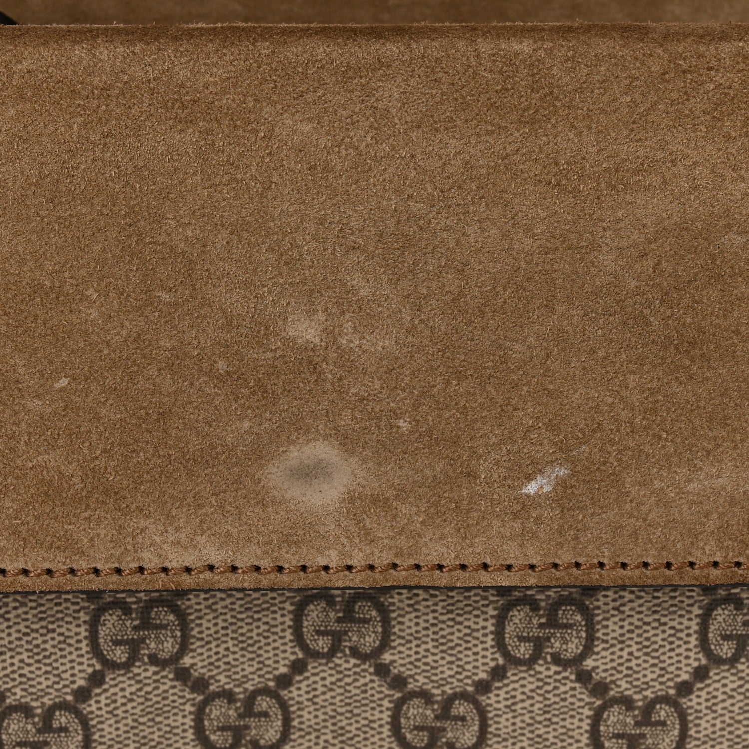 Gucci GG Supreme Monogram Small Dionysus Shoulder Bag Taupe 11 of 12