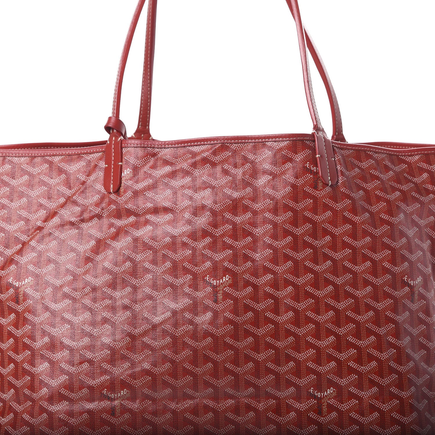 Goyard Goyardine Saint Louis GM Red 8 of 17