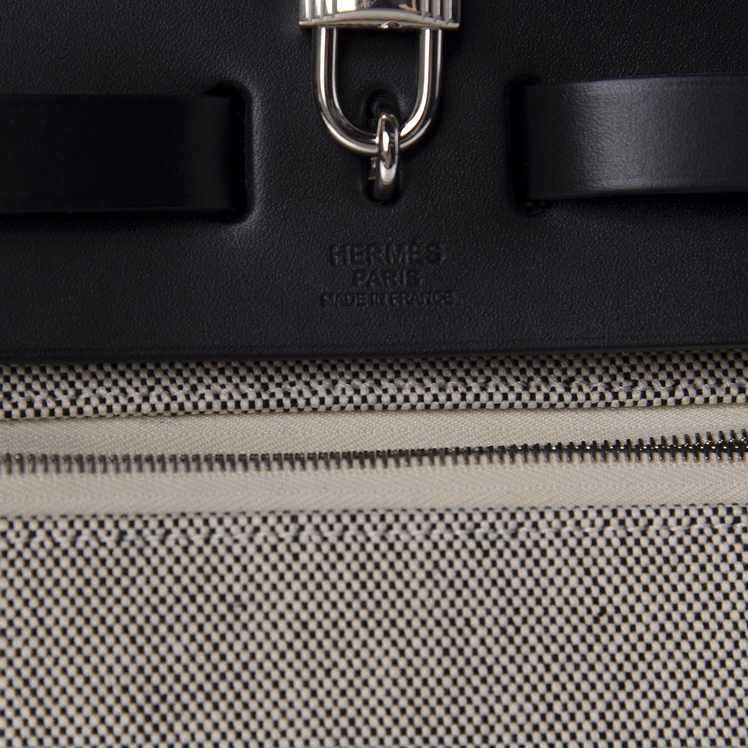 Hermes Vache Hunter Toile Pegase Pop Herbag Zip Retourne 31 PM Bleu Indigo 9 of 11