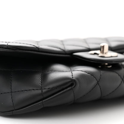 Chanel Calfskin Quilted CC Uniform Flap Belt Bag Black 9 of 10