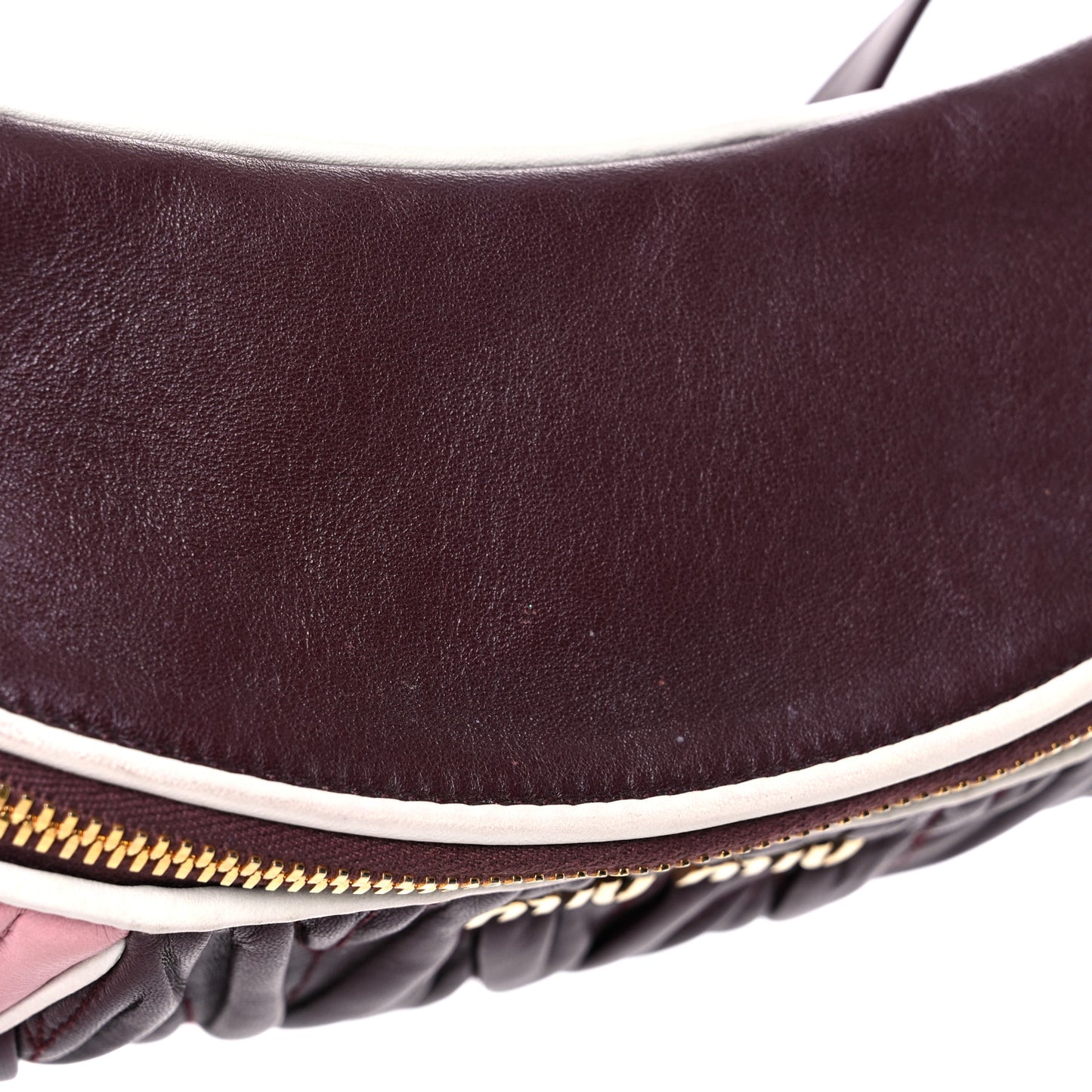 Nappa Matelasse Belt Bag Granato Rosa