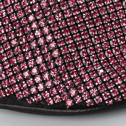 Alexander Wang Rhinestone Mesh Mini Attica Belt Bag Prism Pink 8 of 9