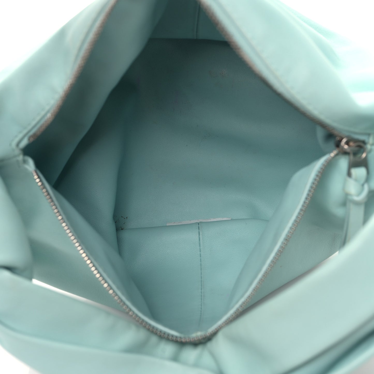 Nappa Mini Double Knot Bag Blue