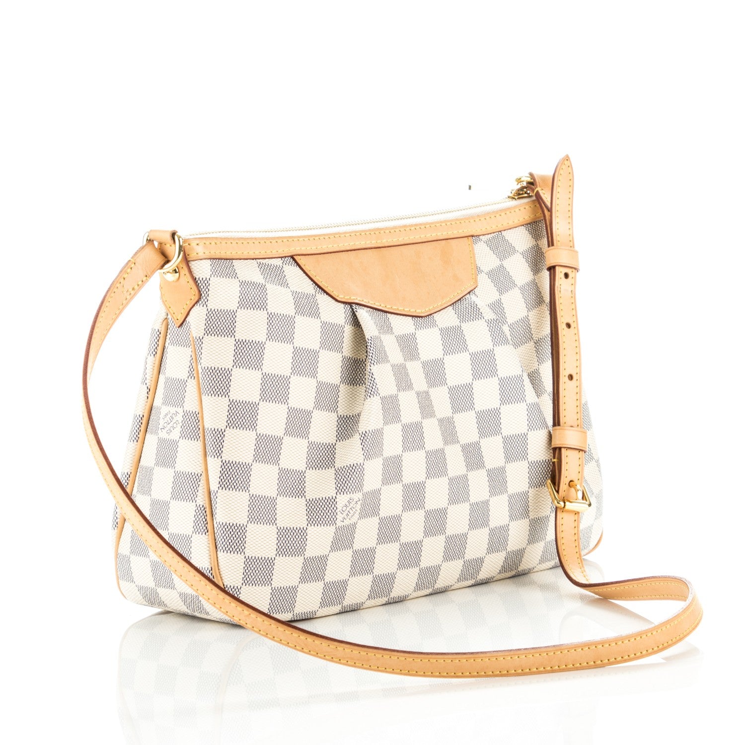 Louis Vuitton Damier Azur Siracusa PM 3 of 7