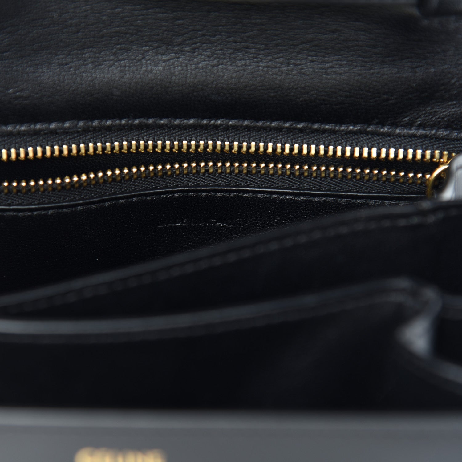 Celine Box Calfskin Small Classic Box Flap Bag Black 7 of 10