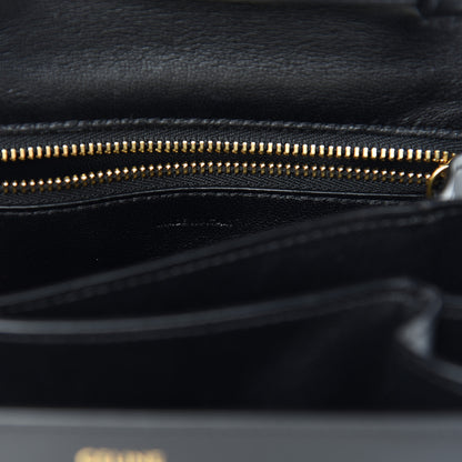 Celine Box Calfskin Small Classic Box Flap Bag Black 7 of 10