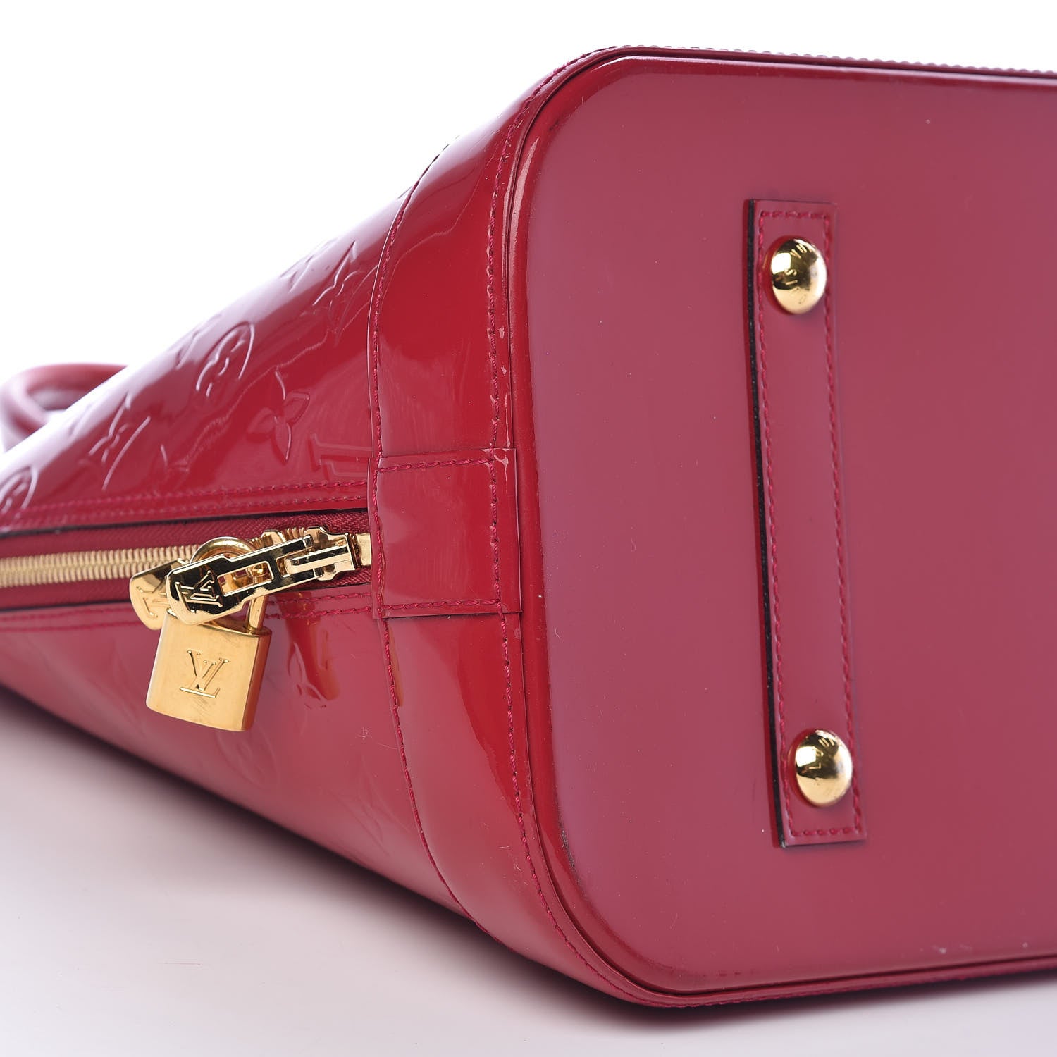 Louis Vuitton Vernis Alma GM Rose Indien 8 of 16