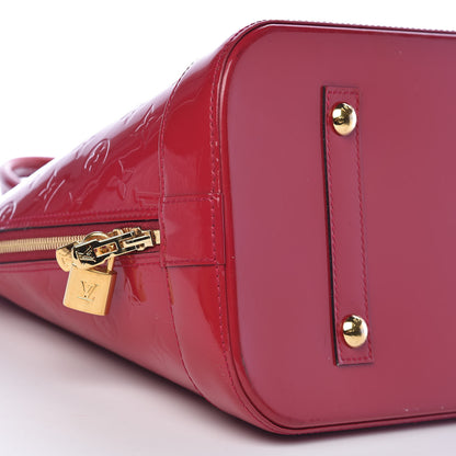 Louis Vuitton Vernis Alma GM Rose Indien 8 of 16