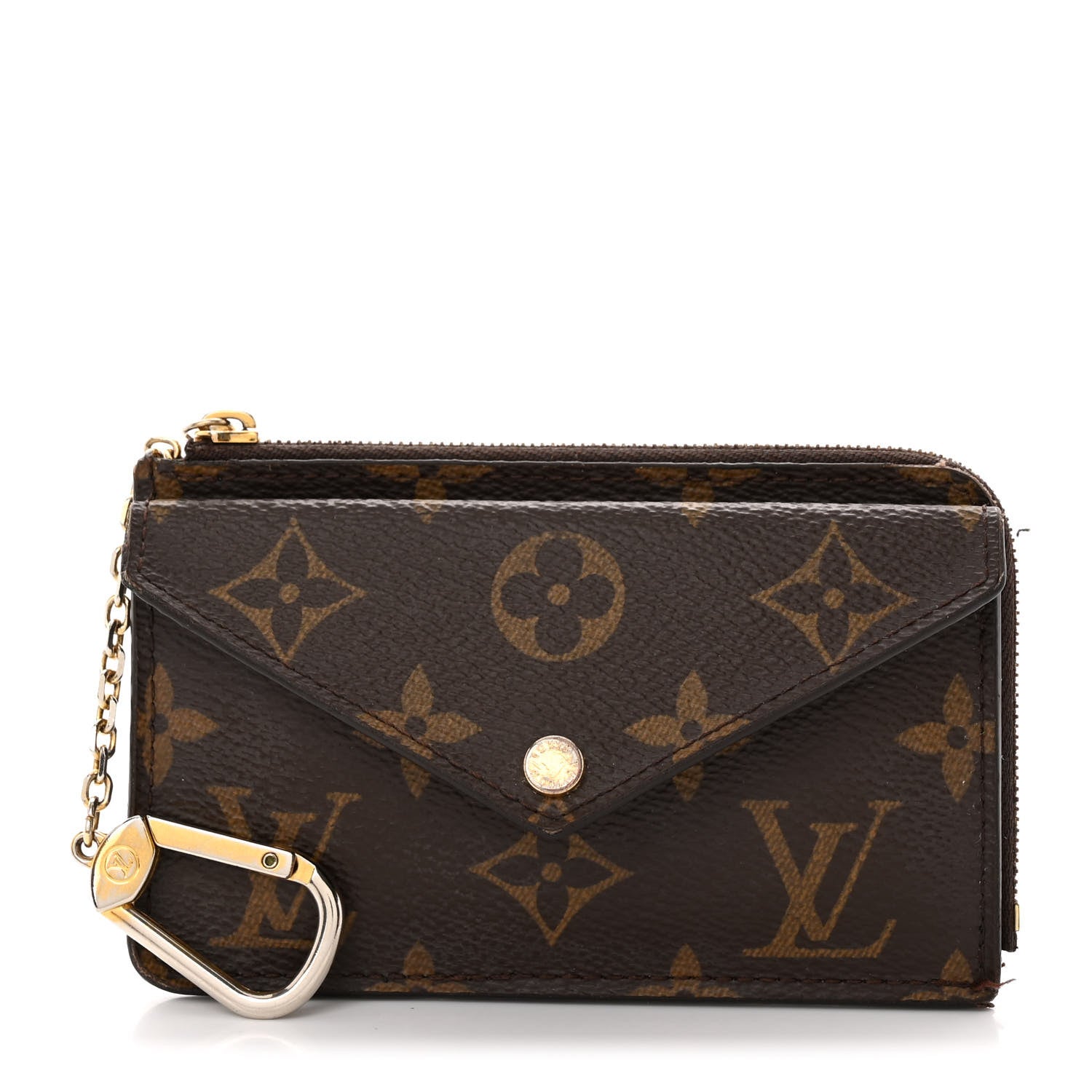 Louis Vuitton Monogram Recto Verso Card Holder Black 1 of 13