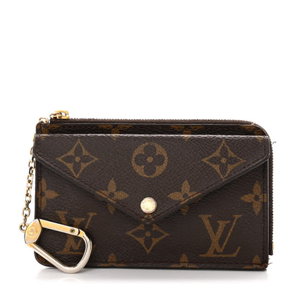Louis Vuitton Monogram Recto Verso Card Holder Black 1 of 13