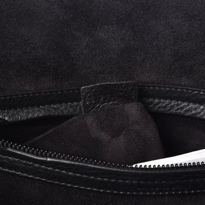 Celine Supple Calfskin Medium Phantom Luggage Black 9 of 10