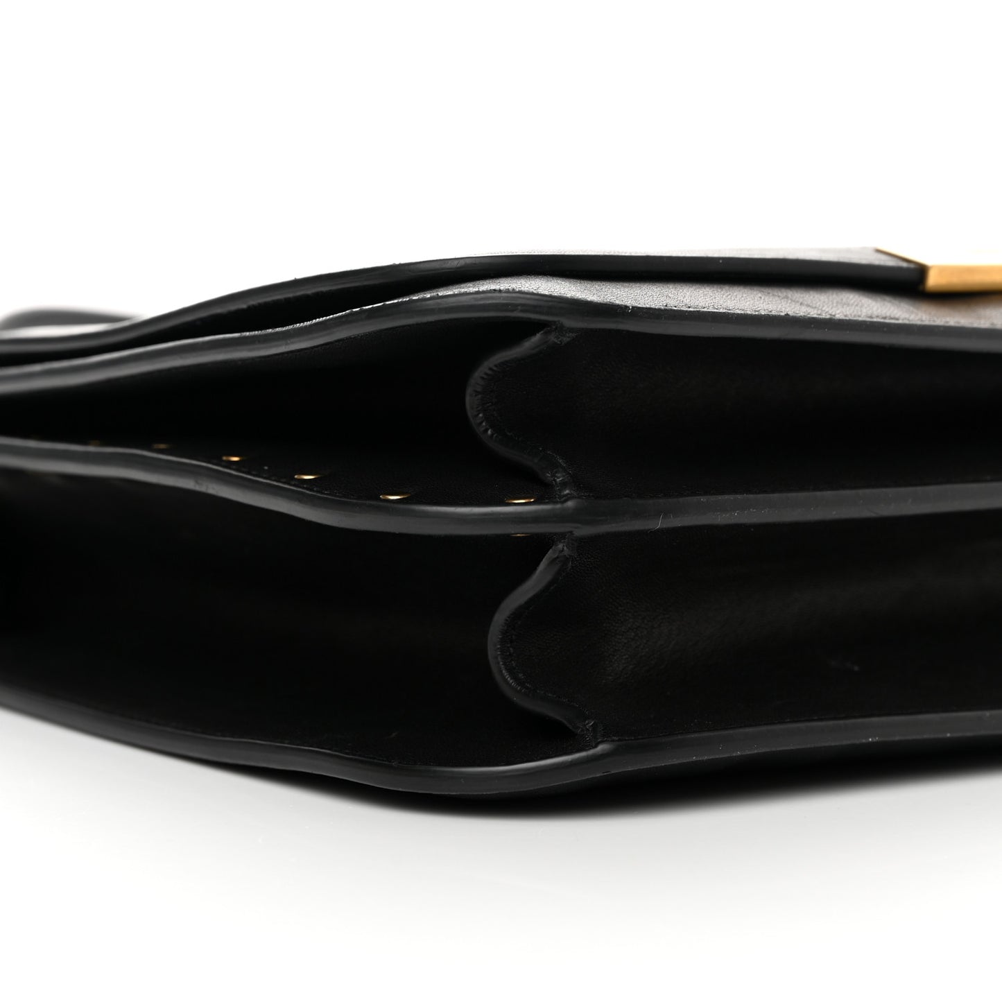 Lambskin Amalia Flap Shoulder Bag Black