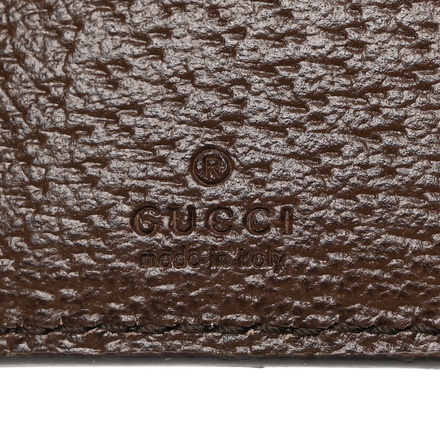 GG Supreme Monogram Web Ophidia Compact Wallet Beige New Acero