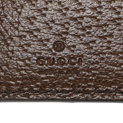 Gucci GG Supreme Monogram Web Ophidia Compact Wallet Beige New Acero 6 of 7