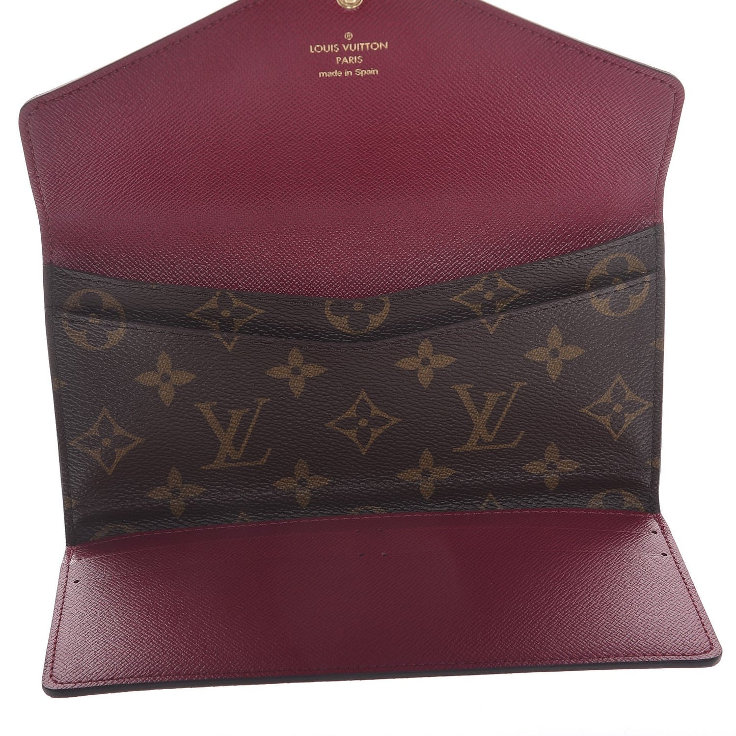 Monogram Josephine Wallet Fuchsia