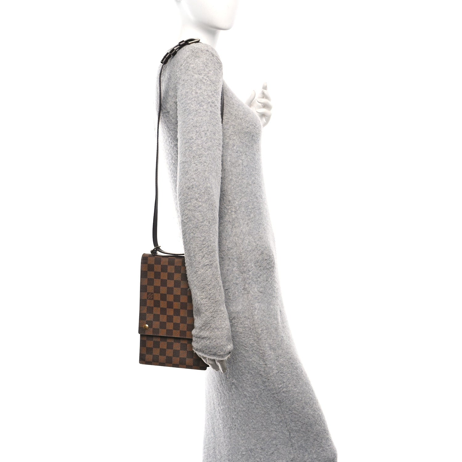 Louis Vuitton Damier Ebene Portobello Travel Shoulder Bag 3 of 21