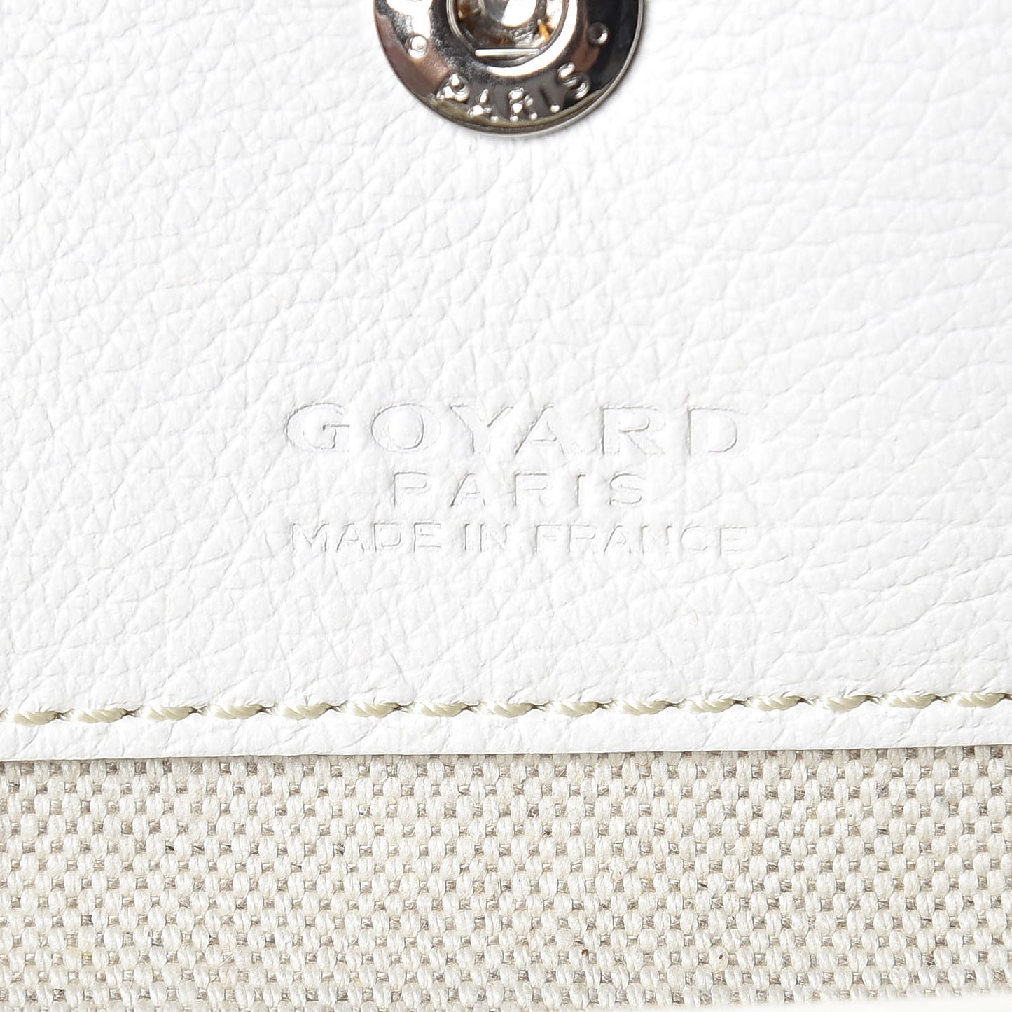 Goyardine Saint Louis GM White