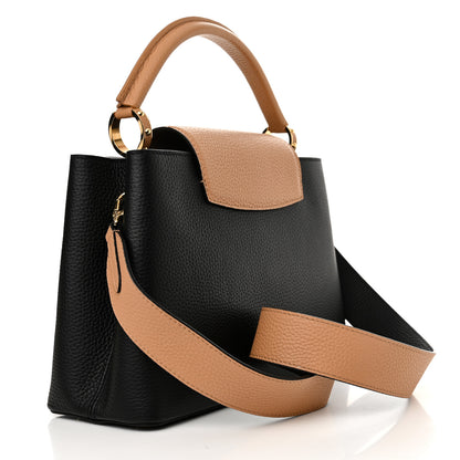 Louis Vuitton Taurillon Capucines PM Black Arizona 3 of 11