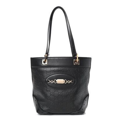 Gucci Guccissima Small Punch Tote Black 1 of 11