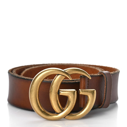 Gucci Faded Calfskin Double G 40mm Belt 85 34 Cuir 1 of 8