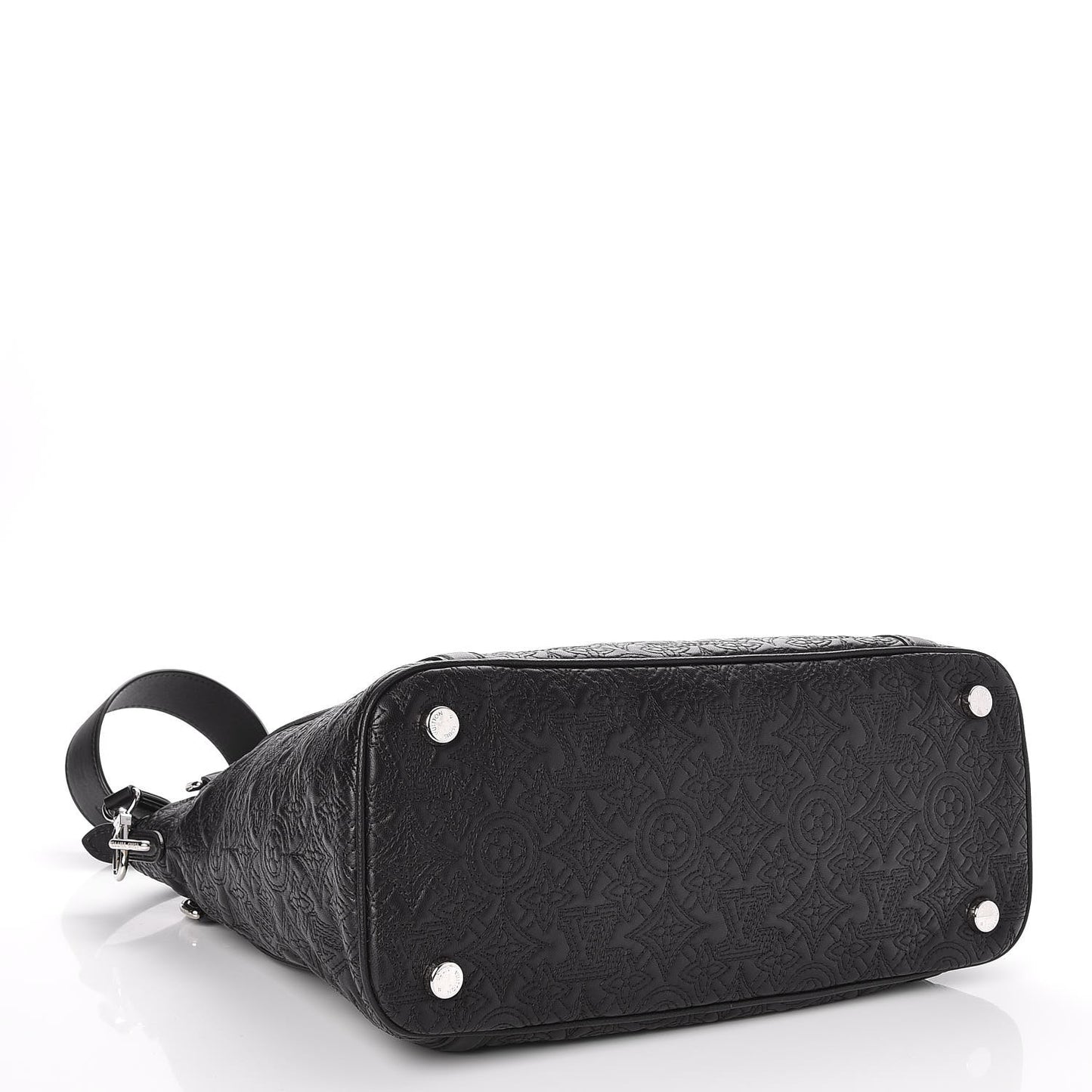 Monogram Lambskin Antheia Ixia MM Black