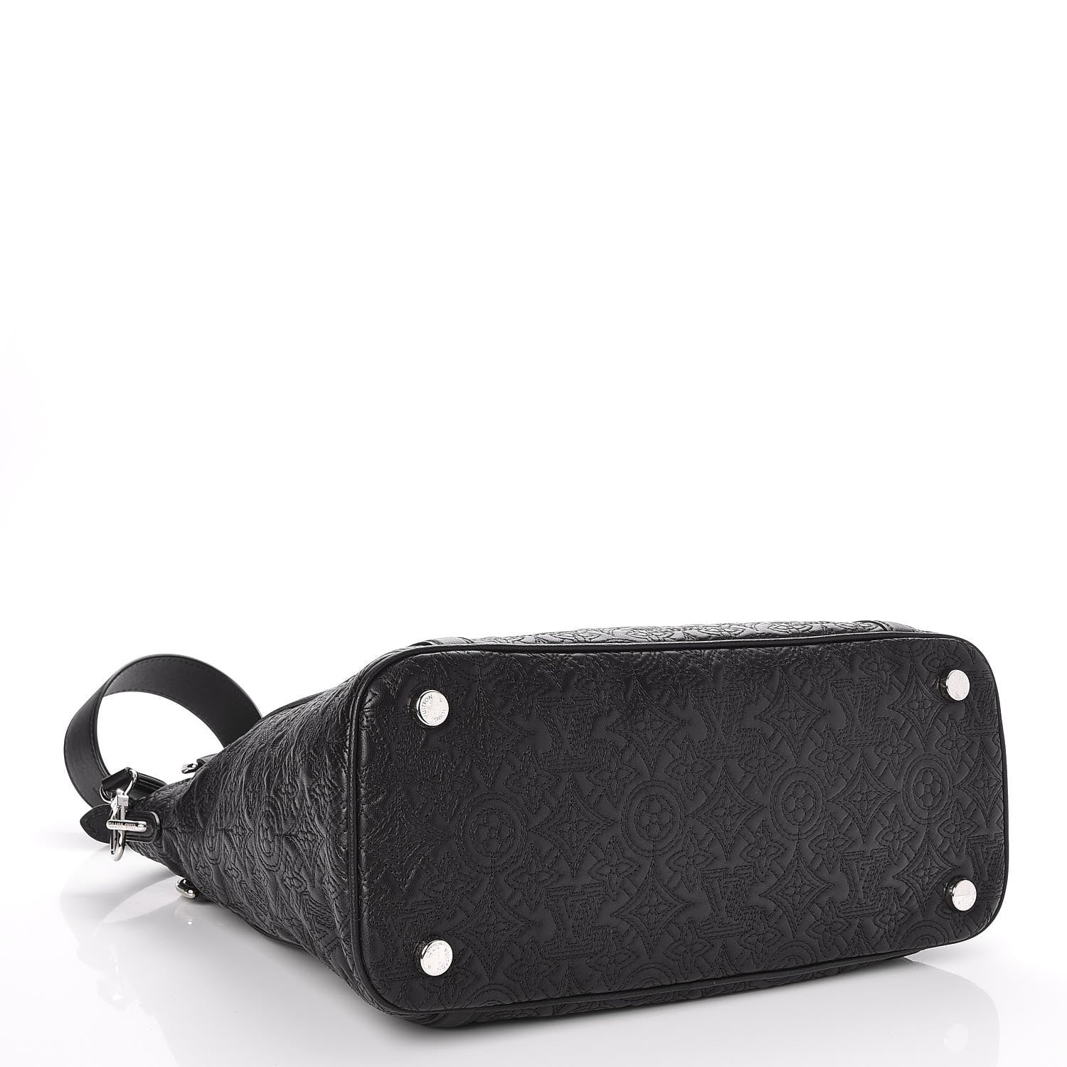 Louis Vuitton Monogram Lambskin Antheia Ixia MM Black 4 of 7