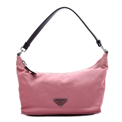 Prada Tessuto Sirio Pochette Rosa Black 1 of 14