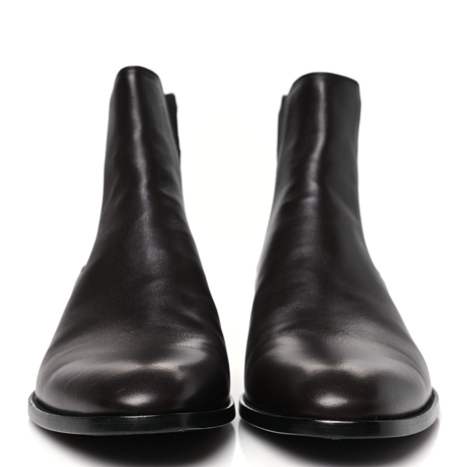 Saint Laurent Calfskin Mens Marrakesh Ankle Boots 43 Ebano 3 of 9