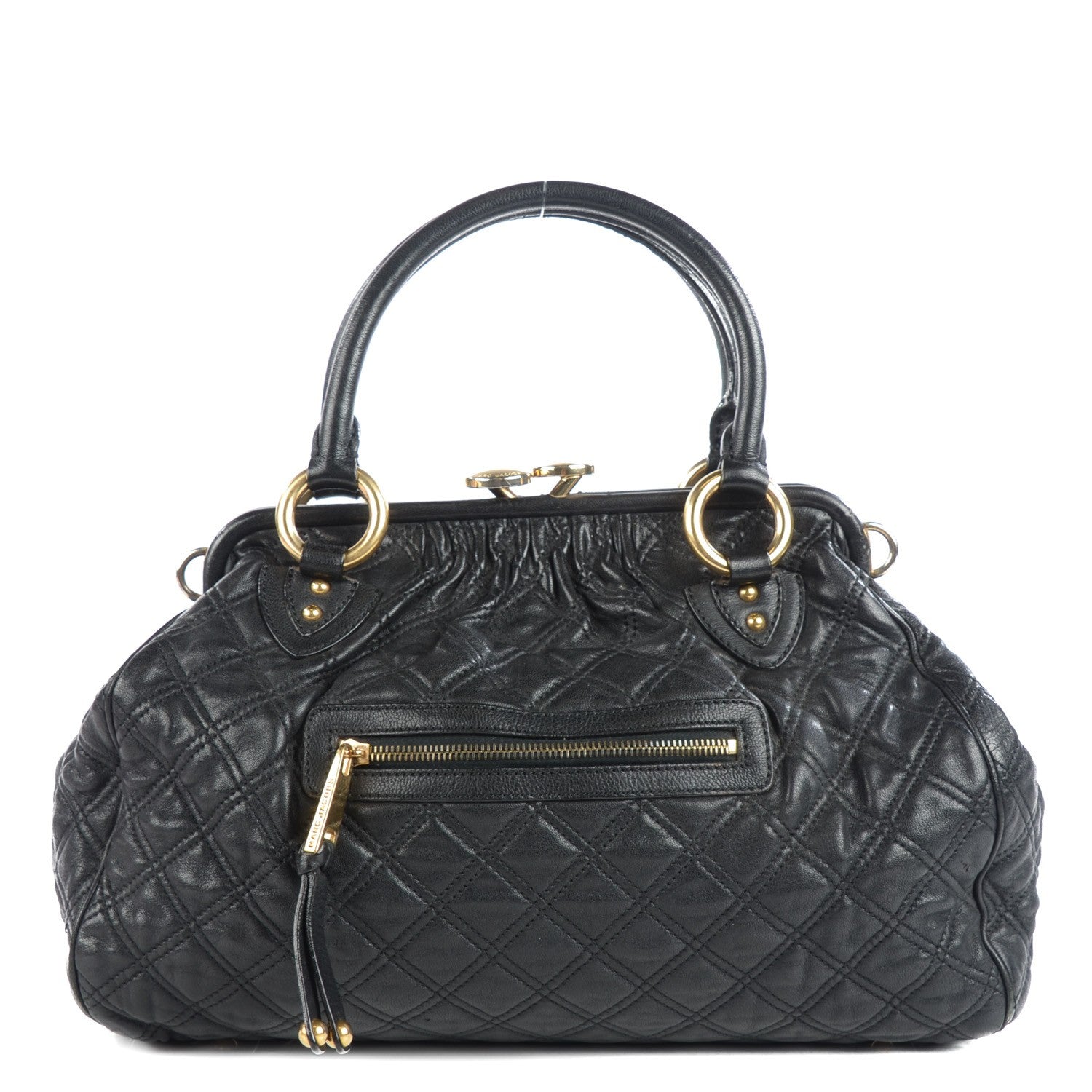 Marc Jacobs Calfskin Quilted Stam Black 1 of 10