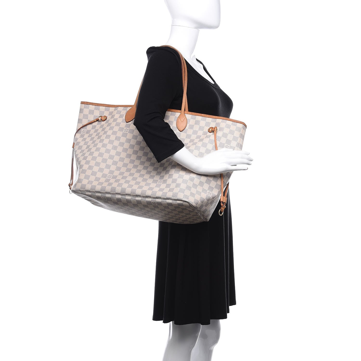 Louis Vuitton Damier Azur Neverfull GM 2 of 14
