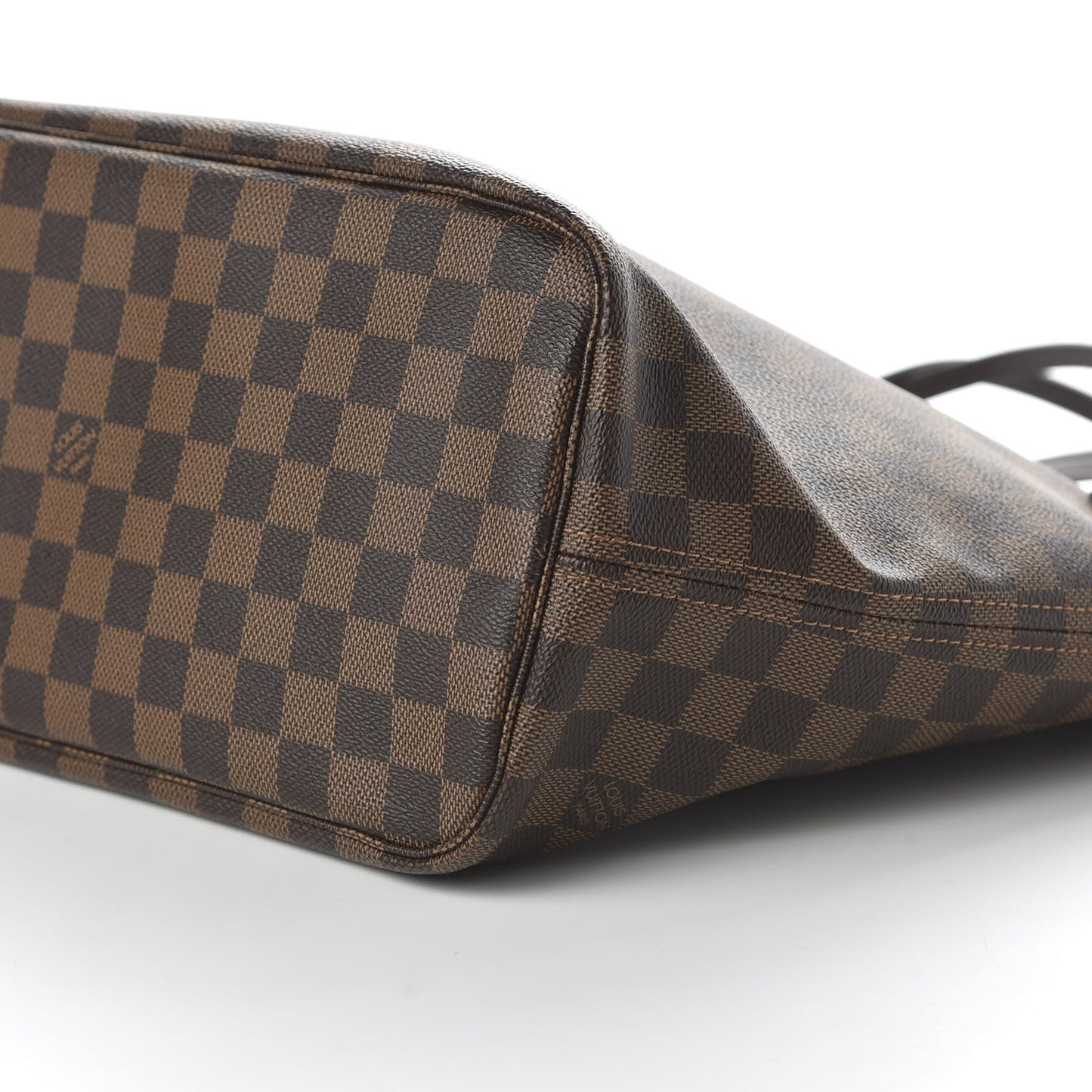 Damier Ebene Neo Neverfull MM Rose Ballerine