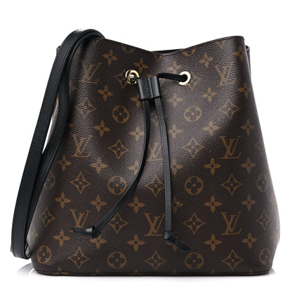 Louis Vuitton Monogram Neonoe MM Black 1 of 12