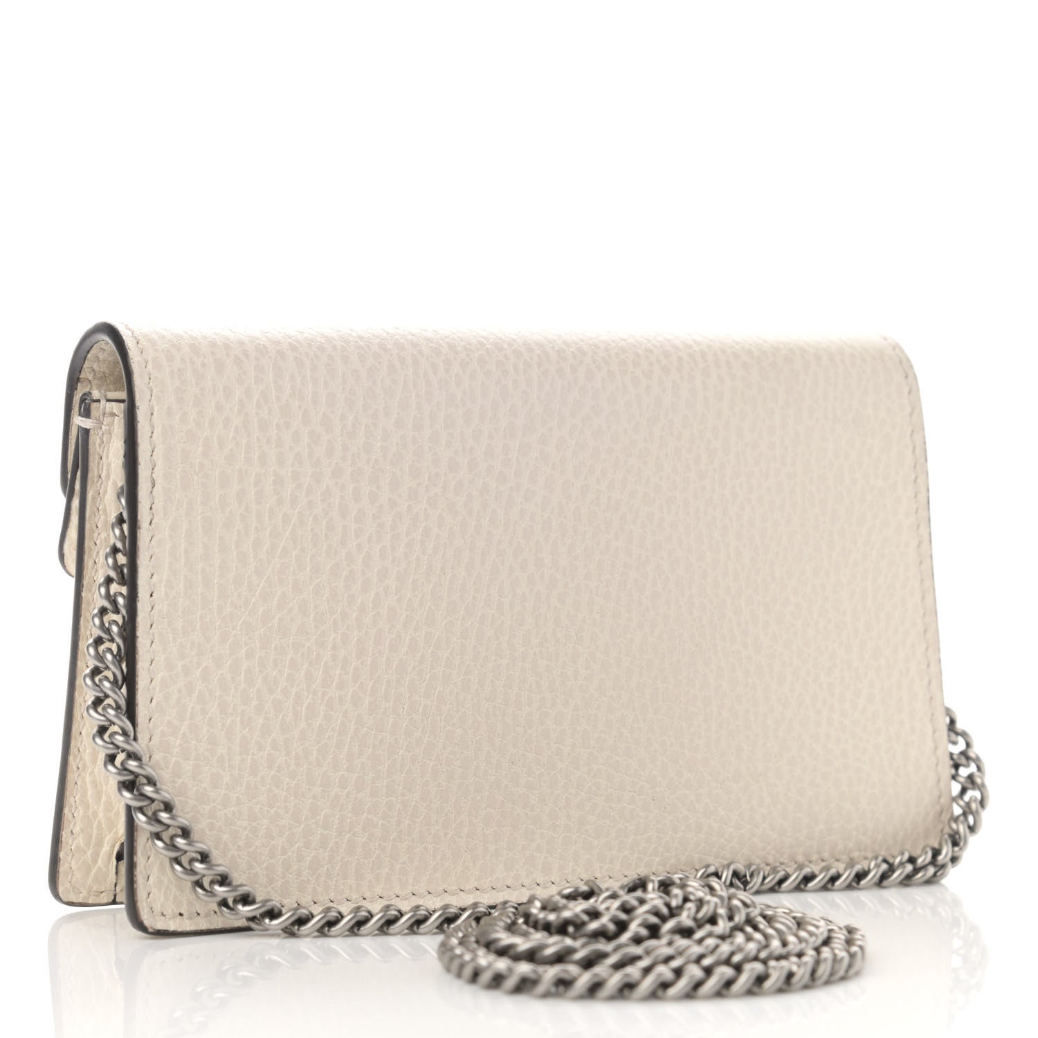 Gucci Dollar Calfskin Crystal Super Mini Dionysus Shoulder Bag Mystic White Black Diamond 3 of 11