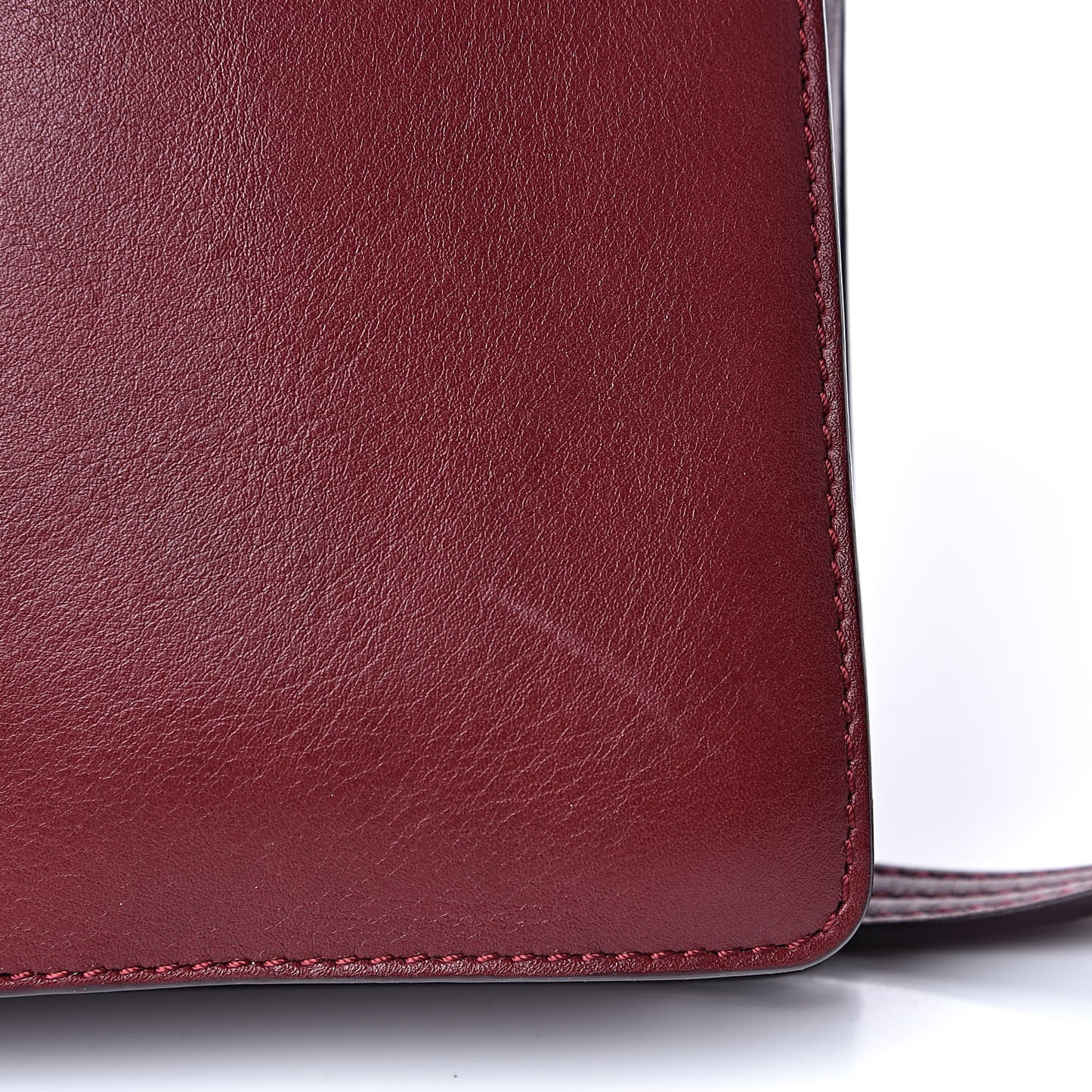 Suede Calfskin Small Faye Shoulder Bag Plum Purple