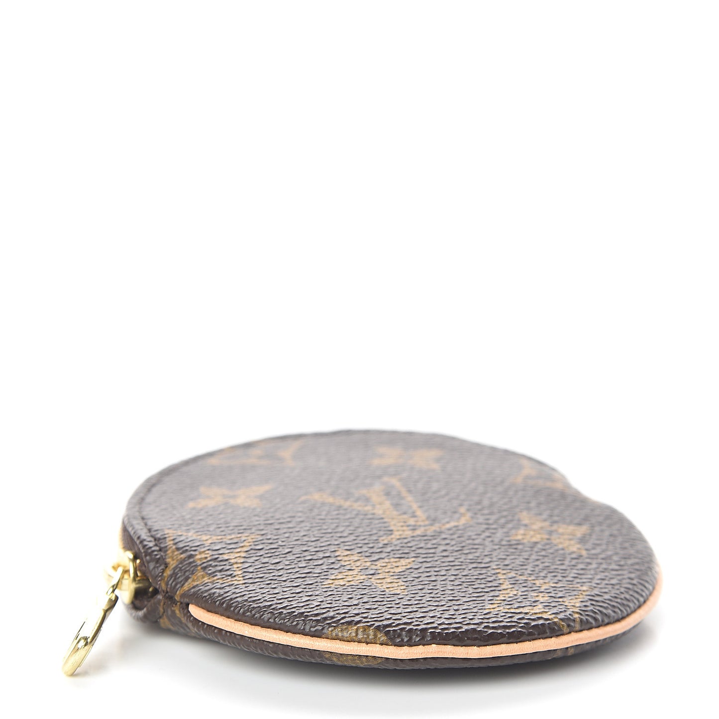 Monogram Round Coin Purse