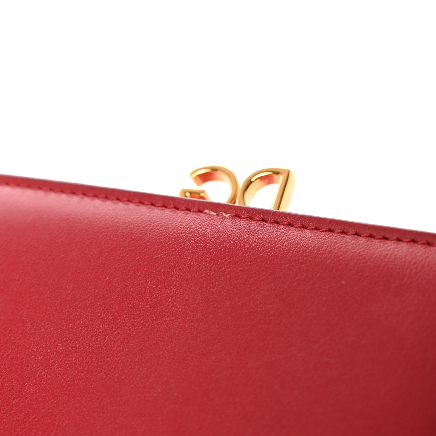 Smooth Calfskin Devotion Clutch Wallet Poppy Red