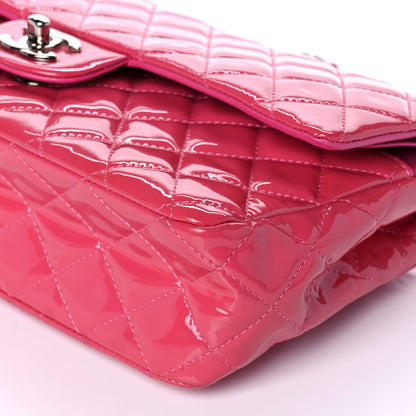 Chanel Patent Quilted Medium Double Flap Fuchsia 11 of 11