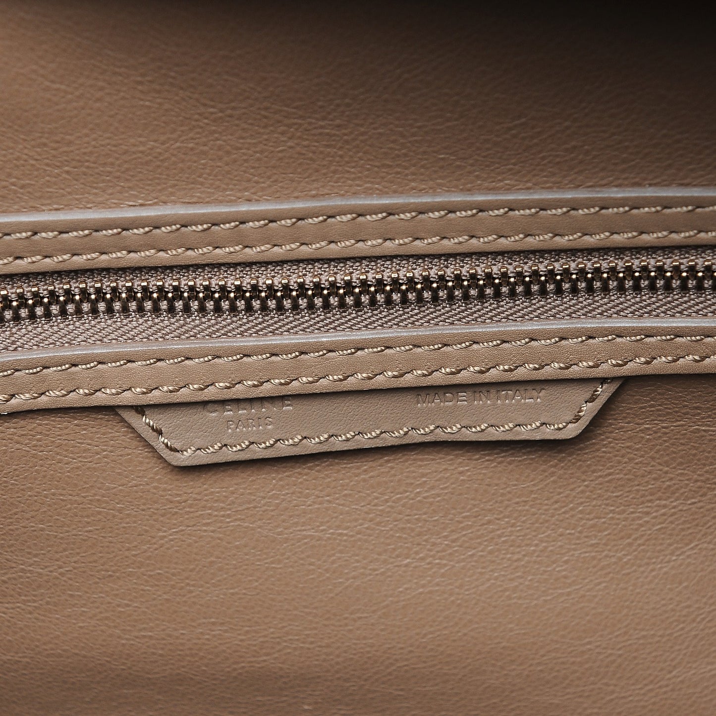 Smooth Calfskin Mini Luggage Taupe