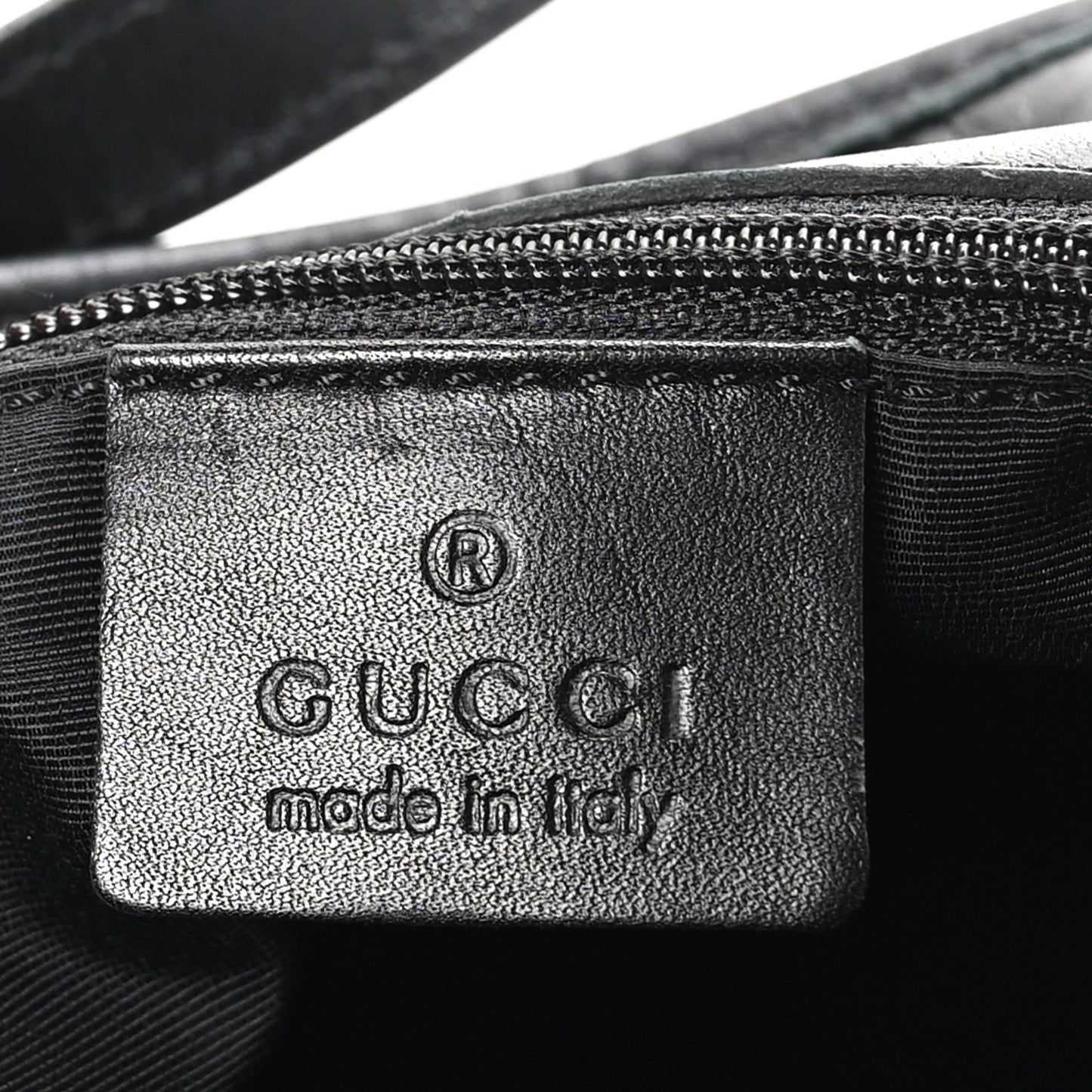 Monogram Small Bucket Tote Black