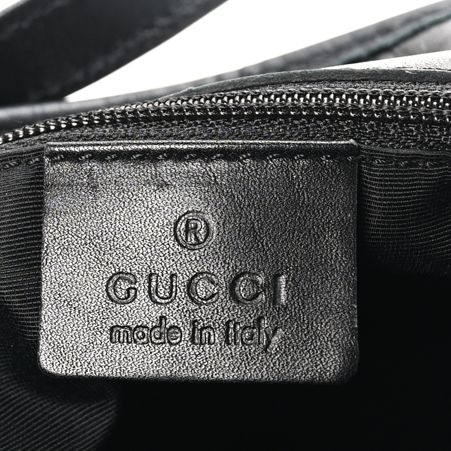 Gucci Monogram Small Bucket Tote Black 6 of 10