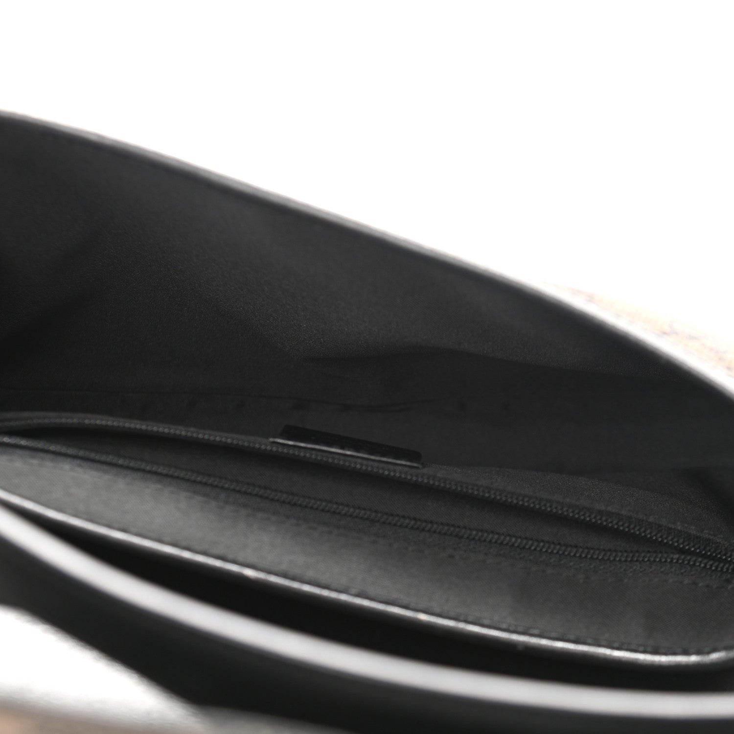 Gucci Monogram Small Jackie O Flap Hobo Black 5 of 14