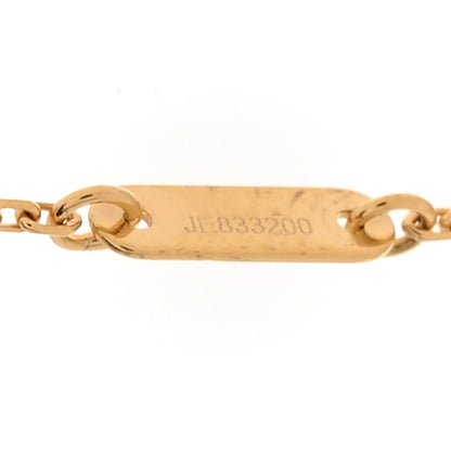 Van Cleef & Arpels 18K Yellow Gold Diamond Mini Frivole Pendant Necklace 5 of 6