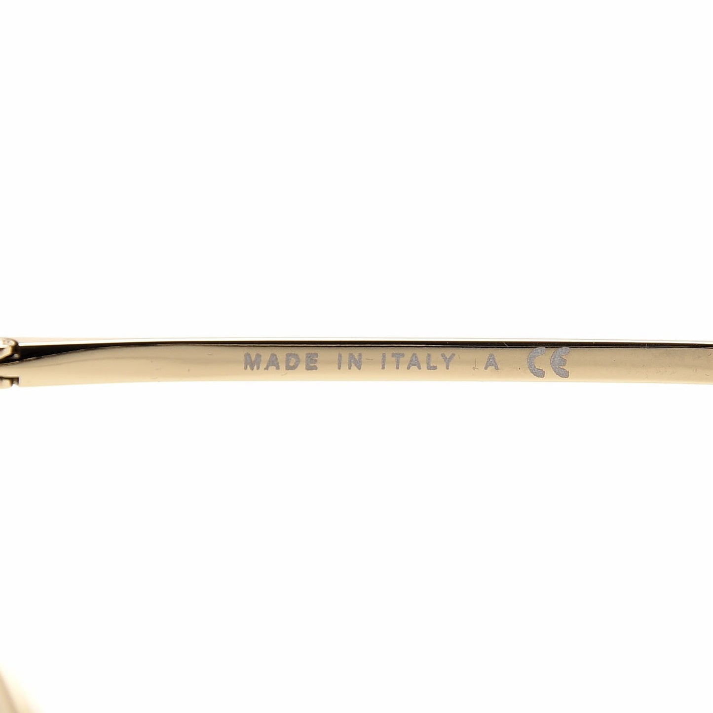 Round Mirror Sunglasses 4206 Gold