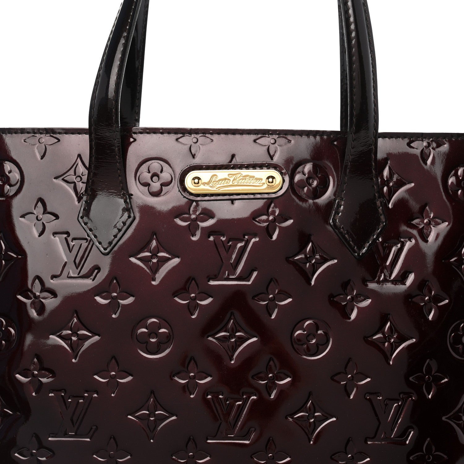 Louis Vuitton Vernis Wilshire MM Rouge Fauviste 7 of 10