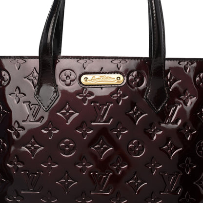 Louis Vuitton Vernis Wilshire MM Rouge Fauviste 7 of 10