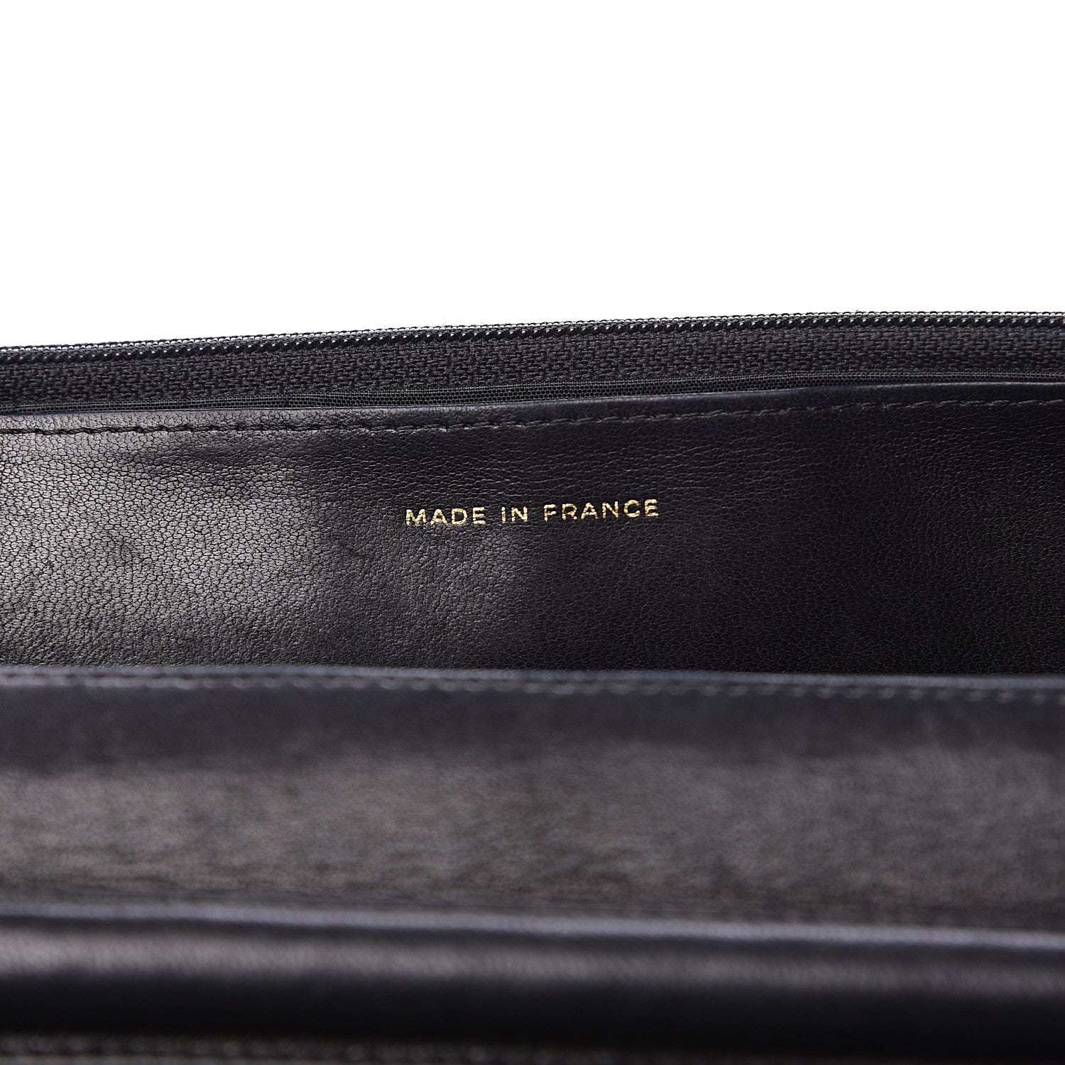 Chanel Caviar Timeless CC Wallet On Chain WOC Black 6 of 13