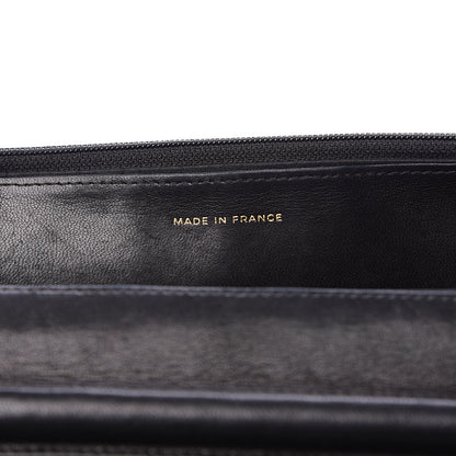 Chanel Caviar Timeless CC Wallet On Chain WOC Black 6 of 13