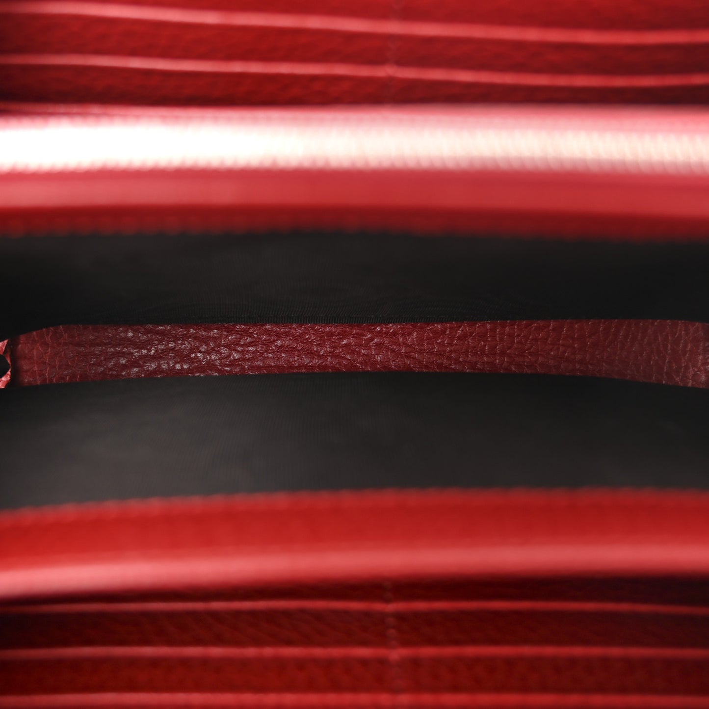 Calfskin Mini Dionysus Chain Wallet Hibiscus Red