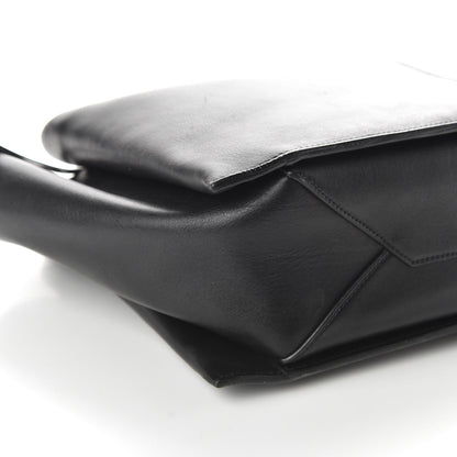 Celine Supple Natural Calfskin Medium Tri-Fold Bag Black 10 of 12