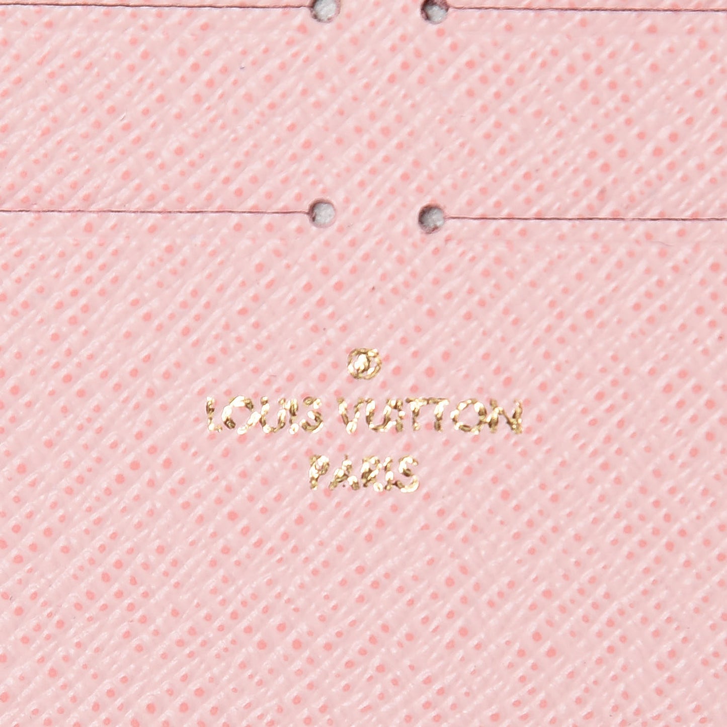 Calfskin Felicie Card Holder Insert Rose Ballerine